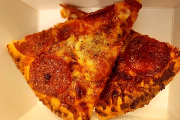 Piozza day! pepperoni and cheese pizza